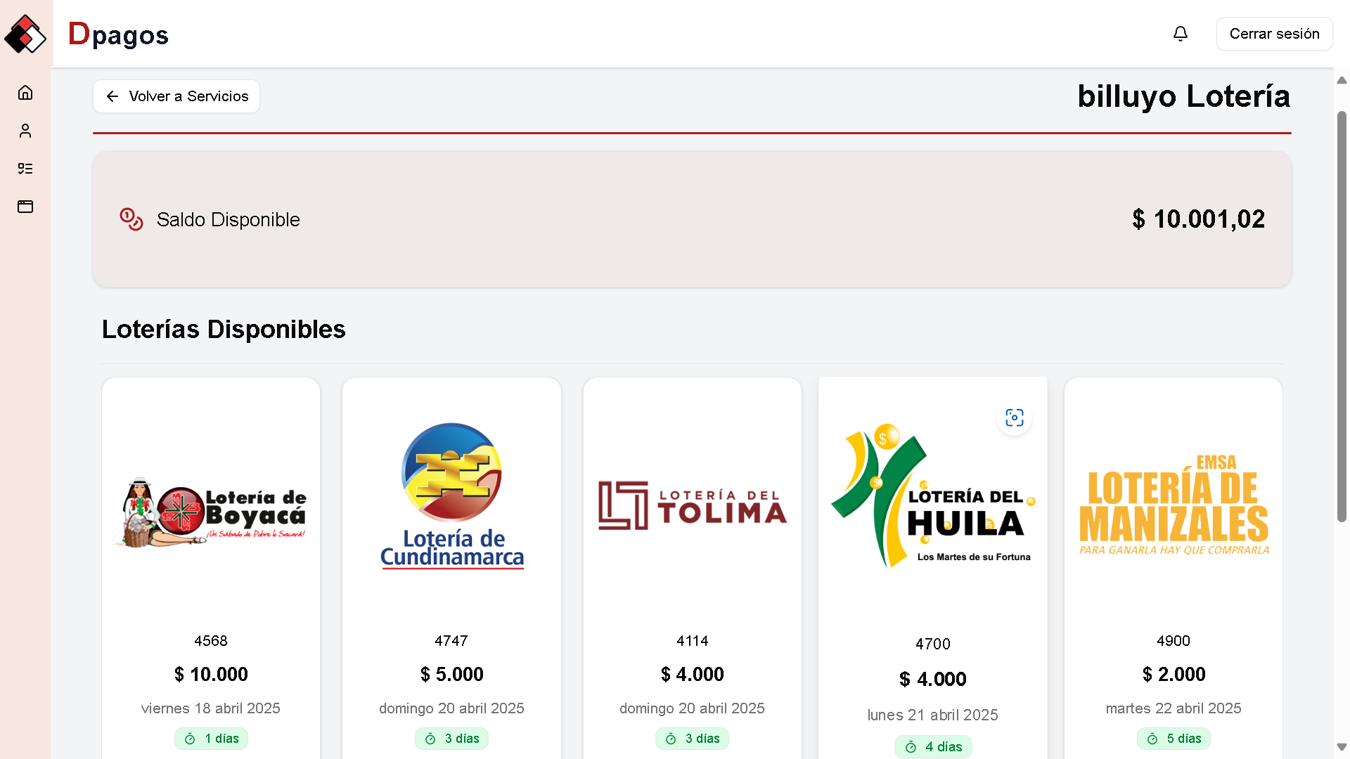 Plataforma Dpagos